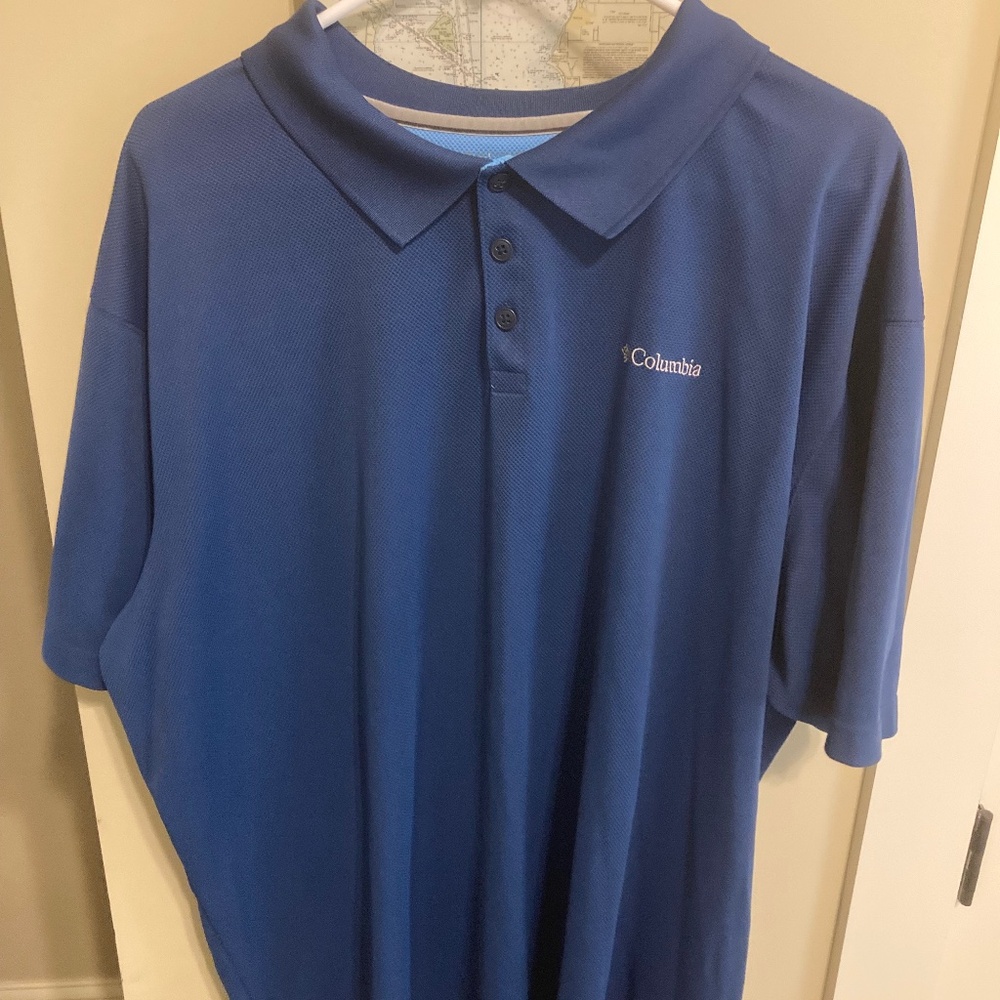 Men's 3 XLarge Columbia Omni fit wick shirt